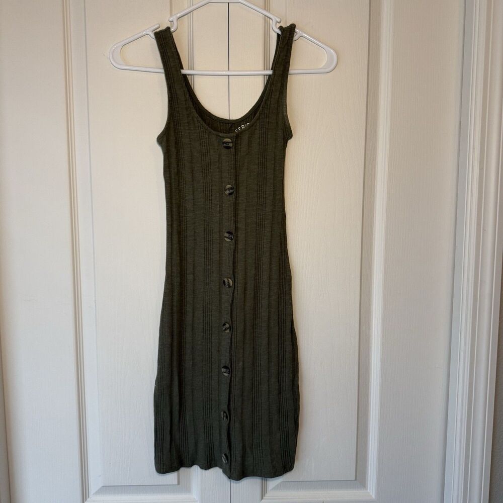 Women’s Aero Seriously Soft Bodycon Dress Green Size XS
